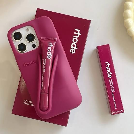 Rhode iPhone LipGloss Silicone Case