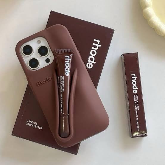 Rhode iPhone LipGloss Silicone Case
