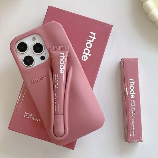 Rhode iPhone LipGloss Silicone Case