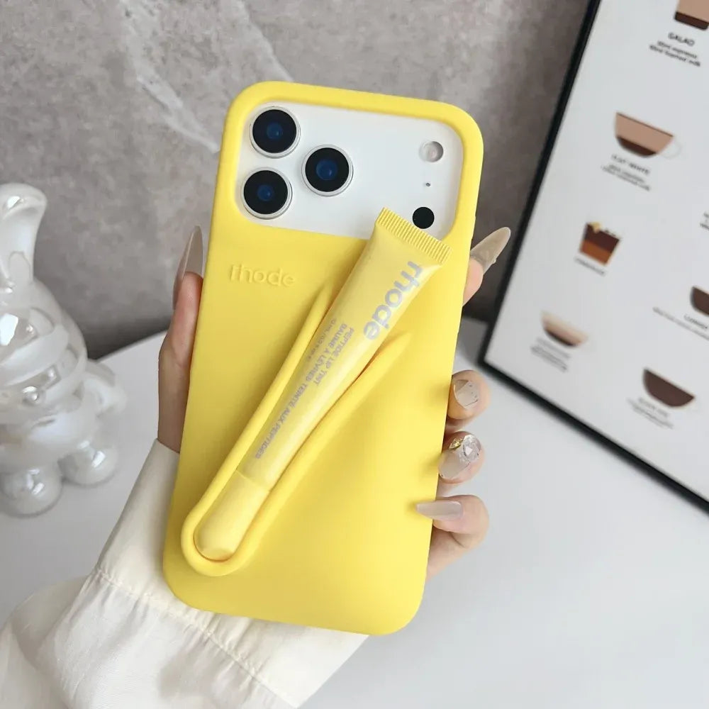 Rhode iPhone LipGloss Silicone Case