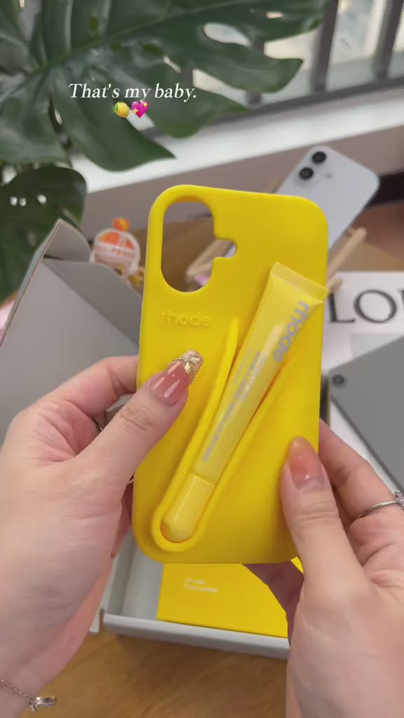 Rhode iPhone LipGloss Silicone Case